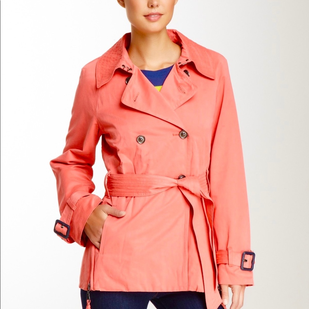 NWT Coral All-weather jacket
